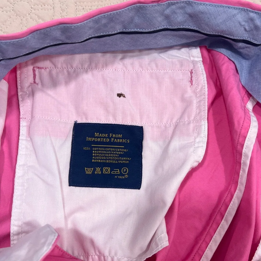Polo‎ Ralph Lauren Mens Classic Fit Pink Cotton Chino Shorts Sz 38 Flat Front